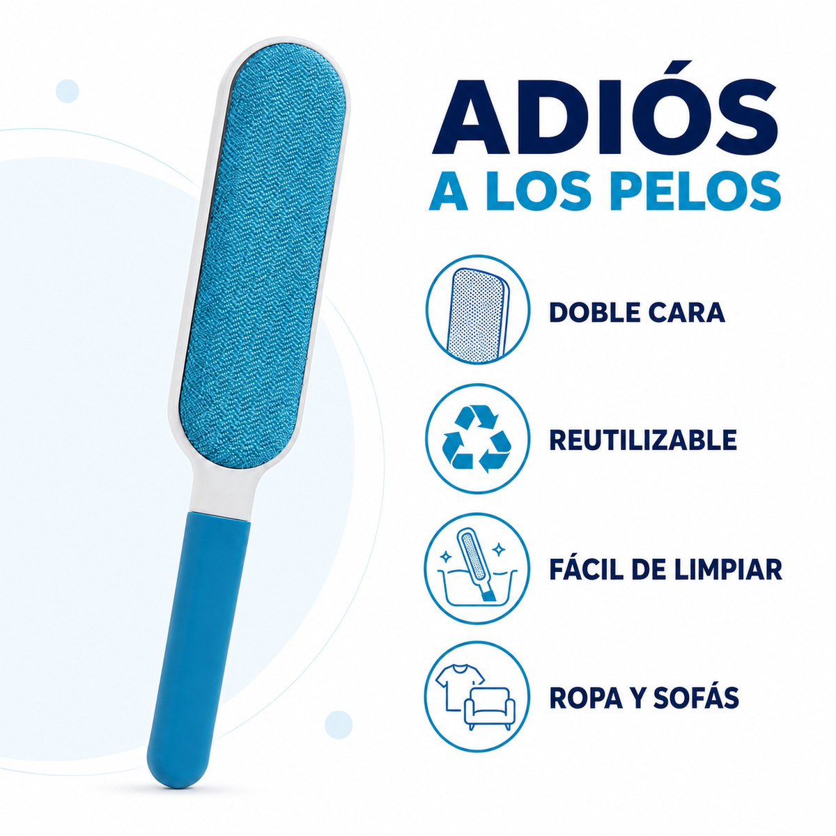 Cepillo Quitapelos Reutilizable para ropa